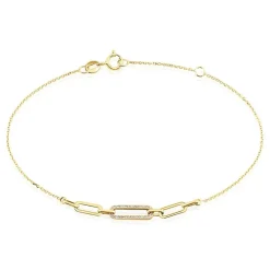 Histoire d'Or Bracelet Link Or Jaune Best