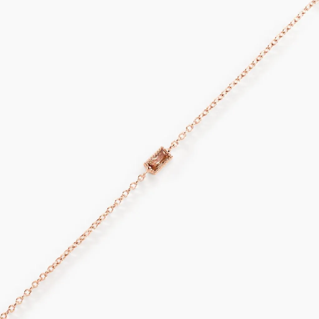 Histoire d'Or Bracelet Lipa Argent Rose Oxyde De Zirconium argent rose oxyde champagne New