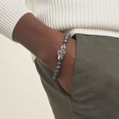 JOURDAN Bracelet Lisanne Acier Blanc Sale