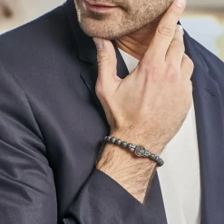 JOURDAN Bracelet Lisanne Acier Blanc Sale