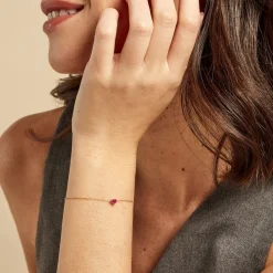 Histoire d'Or Bracelet Livius Or Jaune Rubis Online