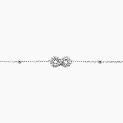 Histoire d'Or Bracelet Lizéa Argent Blanc Outlet