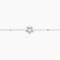 Histoire d'Or Bracelet Lizéa Argent Blanc Discount