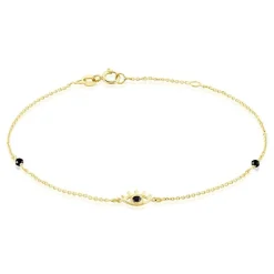 Histoire d'Or Bracelet Look At Me Or Jaune Oxyde De Zirconium Spinelle Clearance
