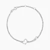 Histoire d'Or Bracelet Louise Or Blanc Diamant Outlet