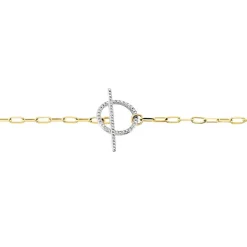 Histoire d'Or Bracelet Loved One Or Jaune Diamant Best