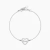 Histoire d'Or Bracelet Lovia Argent Blanc Clearance