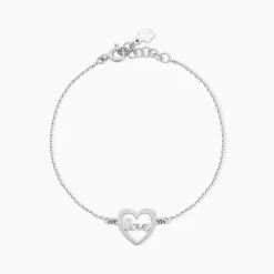 Histoire d'Or Bracelet Lovia Argent Blanc Clearance