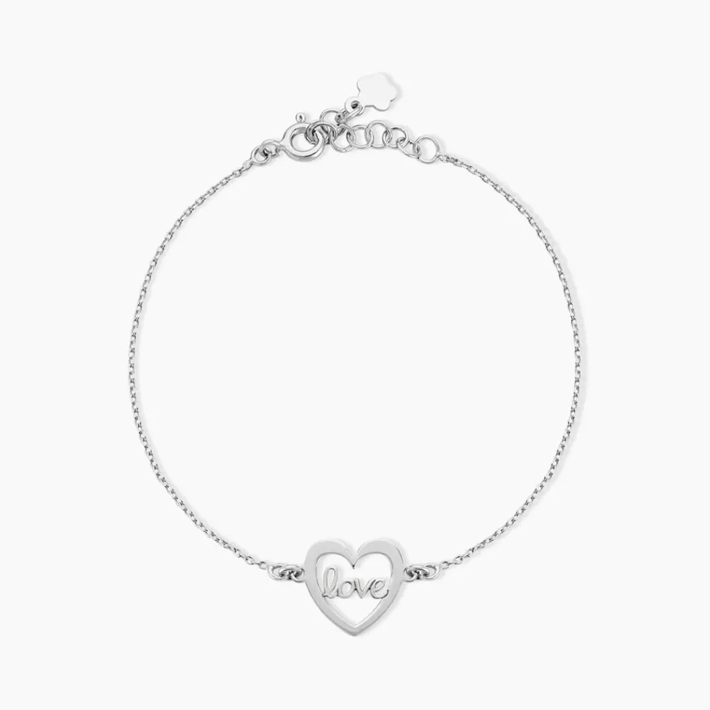 Histoire d'Or Bracelet Lovia Argent Blanc Clearance