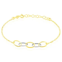 Histoire d'Or Bracelet Lucette Or Bicolore Discount