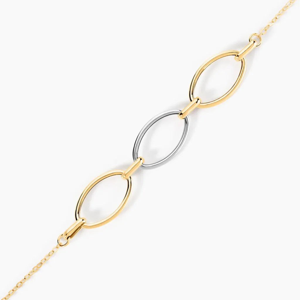 Histoire d'Or Bracelet Lucia Or Bicolore Best