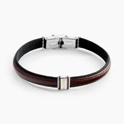 JOURDAN Bracelet Luciene Or Acier Bicolore Hot