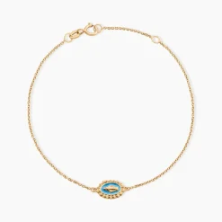 Histoire d'Or Bracelet Lueur Coloree Or Jaune Outlet