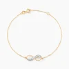 Histoire d'Or Bracelet Lyana Infini Diamante Or Jaune Best
