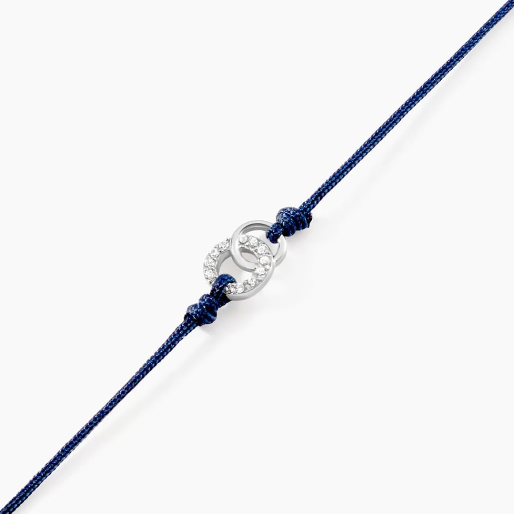 Histoire d'Or Bracelet Lyllie Argent Blanc Oxyde De Zirconium Discount