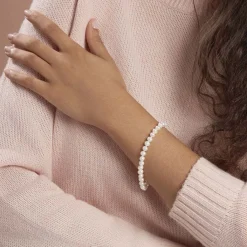 Histoire d'Or Bracelet Macy Or Jaune Perle De Culture New