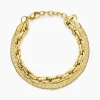 Histoire d'Or Bracelet Maddalena Acier Jaune Sale