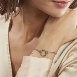 Histoire d'Or Bracelet Magda Argent Blanc New