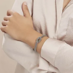 Histoire d'Or Bracelet Mahaca Acier Blanc Best