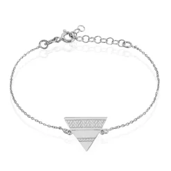 Histoire d'Or Bracelet Mahala Argent Blanc Sale