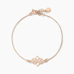 Histoire d'Or Bracelet Maharaja Argent Rose Discount