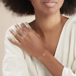 Histoire d'Or Bracelet Mahaut Or Blanc Diamant Best