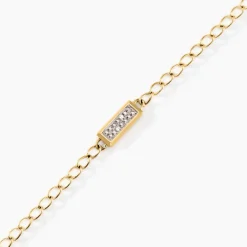 Histoire d'Or Bracelet Mahe Or Jaune Diamant Online