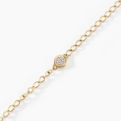 Histoire d'Or Bracelet Mahe Or Jaune Diamant Clearance