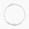Histoire d'Or Bracelet Mahee Argent Blanc Online