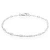Histoire d'Or Bracelet Mahee Maille Filigrane Argent Blanc Best