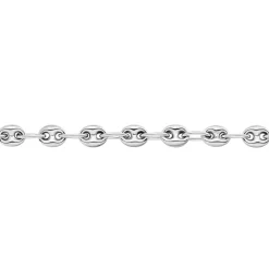 Histoire d'Or Bracelet Maille Argent Carrus