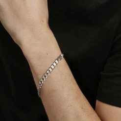 Histoire d'Or Bracelet Maille Argent Casper Clearance