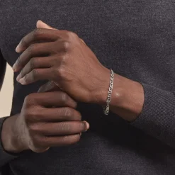 Histoire d'Or Bracelet Maille Argent Nazima Discount