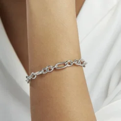 Histoire d'Or Bracelet Maille Camiorica Argent Blanc Online