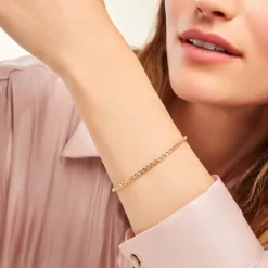 Histoire d'Or Bracelet Maille Jerry or jaune Discount