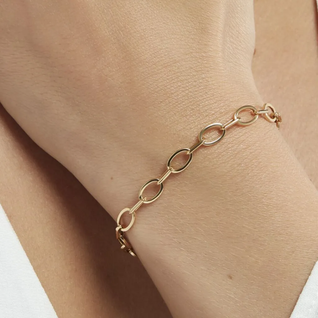 Histoire d'Or Bracelet Maille Or Jaune Crepinia Best