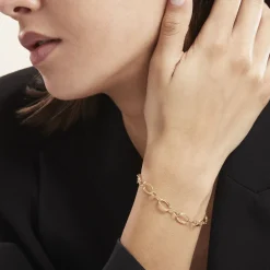 Histoire d'Or Bracelet Maille Or Jaune Merianne Discount