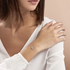 Histoire d'Or Bracelet Mailys Argent Blanc Oxyde De Zirconium Clearance