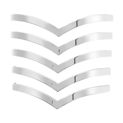 Histoire d'Or Bracelet Manchette Abid Acier Blanc Hot