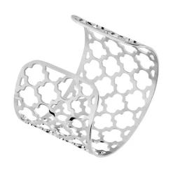 Histoire d'Or Bracelet Manchette Nevenka Acier Blanc acier argenté Hot