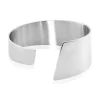 Histoire d'Or Bracelet Manchette Signature Acier Blanc New