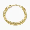 Histoire d'Or Bracelet Mandera Acier Jaune Clearance