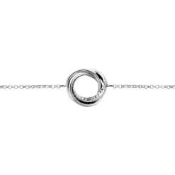Histoire d'Or Bracelet Manon Argent Blanc Clearance