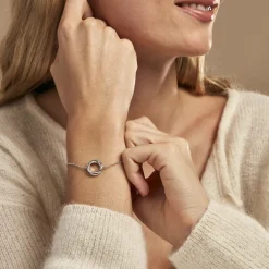 Histoire d'Or Bracelet Manon Argent Blanc Clearance