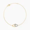 Histoire d'Or Bracelet Marciane Or Jaune Diamant Outlet