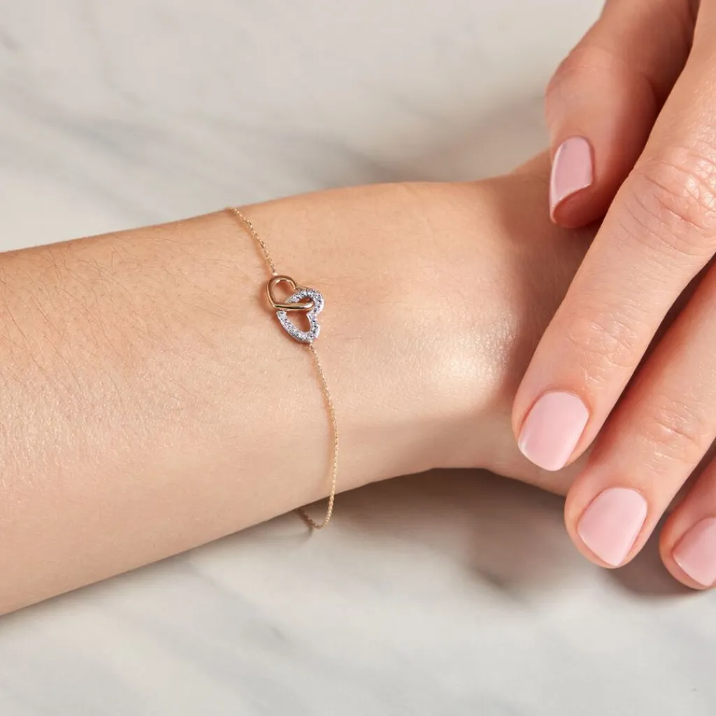 Histoire d'Or Bracelet Marciane Or Jaune Diamant Outlet