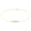 Histoire d'Or Bracelet Margane Or Jaune Diamant Hot