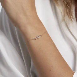 Histoire d'Or Bracelet Margane Or Jaune Diamant Hot