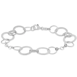 Histoire d'Or Bracelet Margueritteae Argent Blanc Online