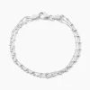 Histoire d'Or Bracelet Marie-armelle Argent Blanc Best